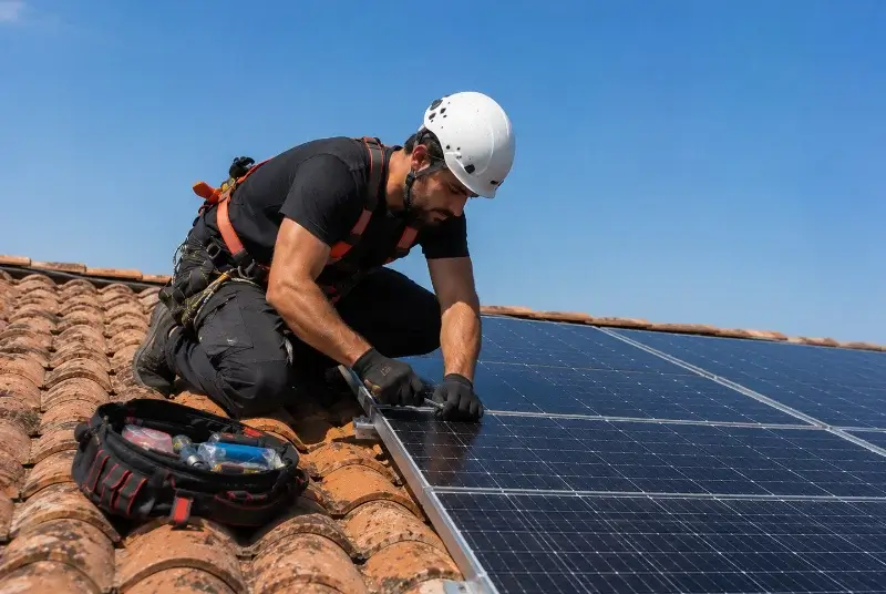 Maintenance et monitoring de panneaux solaires à Obenheim