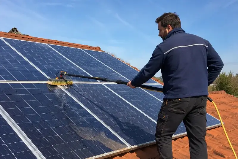 Nettoyage et entretien de panneaux solaires à Obenheim